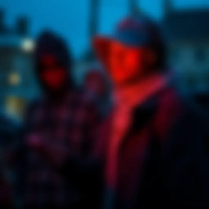A local resident speaks out about their experience with gangstalking, showing determination and strength.