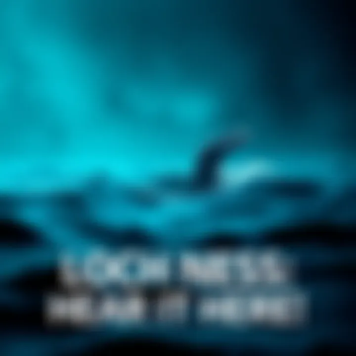 Sound waves suggesting the presence of the Loch Ness Monster captured on a recording