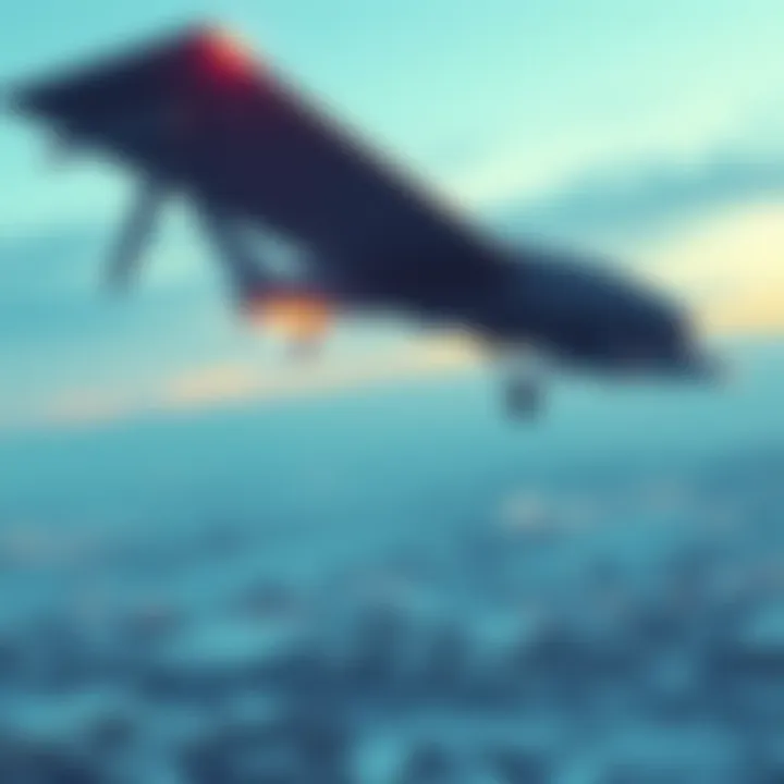 A massive Lockheed Martin Nomad drone flying over the East Coast, resembling previous winter sightings.