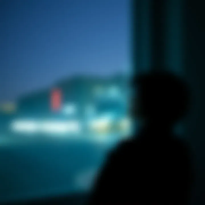 A person looking thoughtfully out a window, reflecting on absence and emotions after months of silence