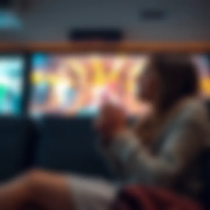 A couple looking at each other on a video call, expressing love and longing while being apart.