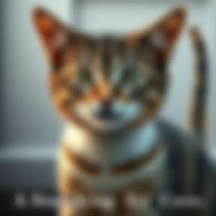 A missing cat named Cece with distinctive markings, looking for help from the community.