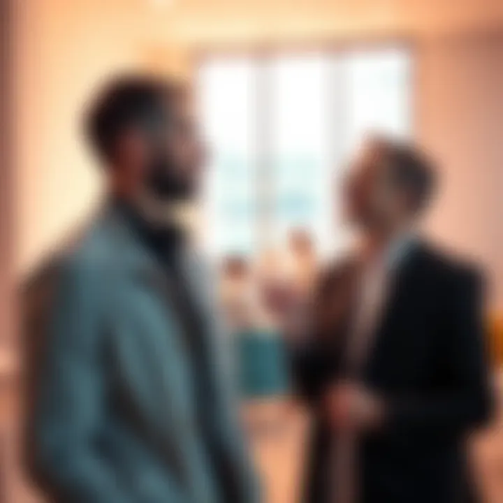 Two experts discussing lucid dreaming concepts and experiences in a bright room.
