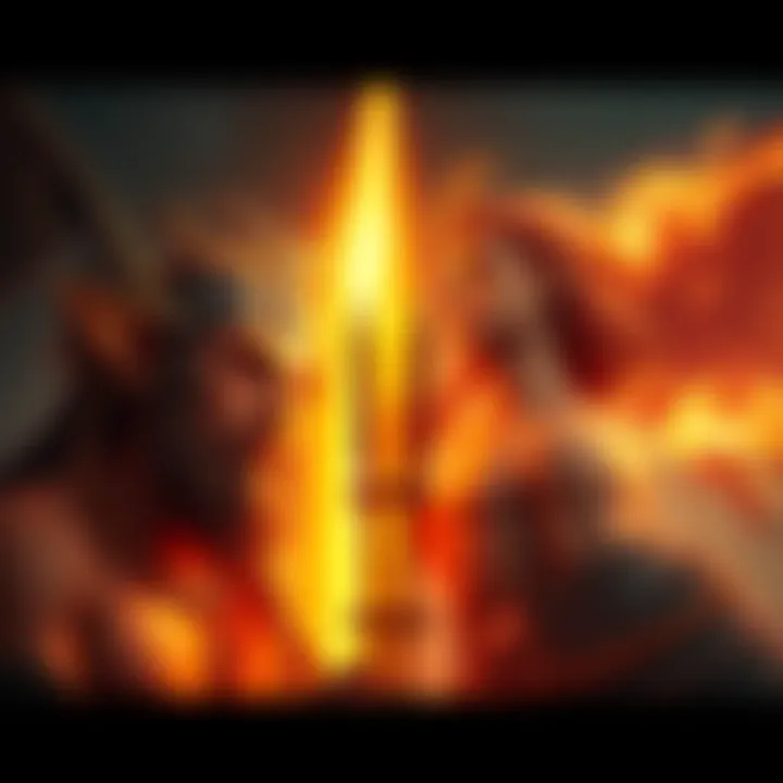 A visual comparison of Lucifer and the Egyptian God Seth, depicting their symbols of light and chaos, with contrasting backgrounds.