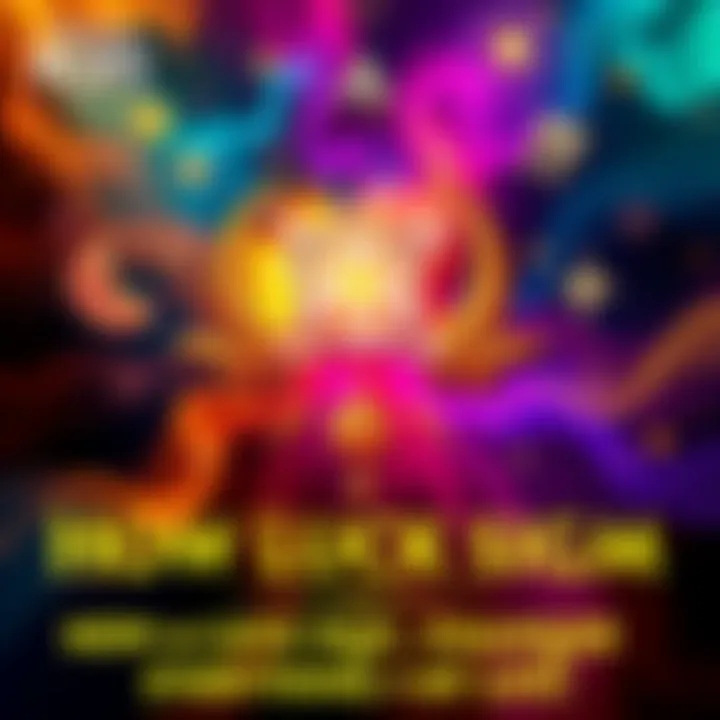 A vibrant luck sigil surrounded by symbols of fortune and opportunity, representing positive change in life.