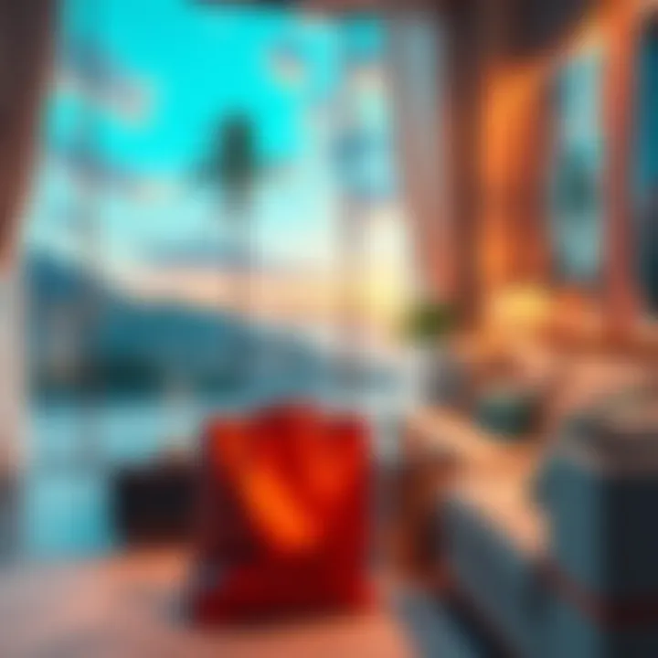 Luxury Lifestyle Subliminal A serene setting with calming visuals depicting luxury items like a designer handbag, elegant furniture, and peaceful nature scenes.