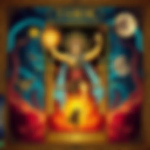 A Major Arcana Tarot card featuring symbolic imagery, showcasing its meaning in a Tarot reading context.