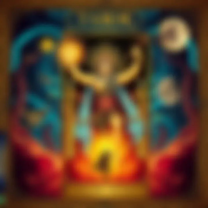 Major Arcana Tarot Card A Major Arcana Tarot card featuring symbolic imagery, showcasing its meaning in a Tarot reading context.
