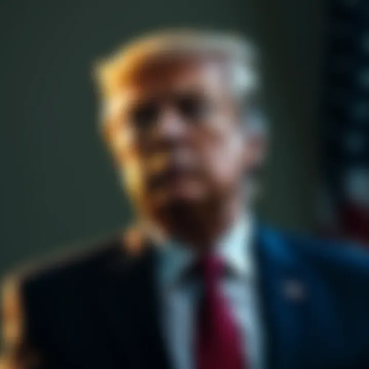 A man in a suit looking confidently ahead, symbolizing power and control, reflecting deep emotional struggles beneath the surface.