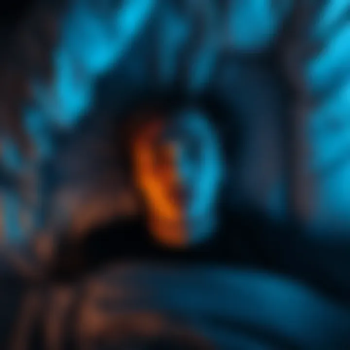 A man lies awake in bed, looking confused and alarmed, surrounded by dark shadows representing sleep paralysis, with a dreamlike aura around him.