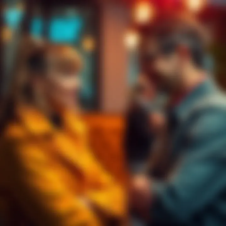 A man and woman engaged in a conversation, exploring feelings of validation in relationships.