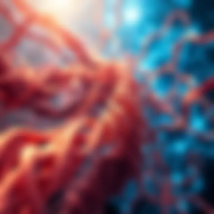 An abstract representation of intertwined paths symbolizing the intricate dynamics of Manifestor relationships.