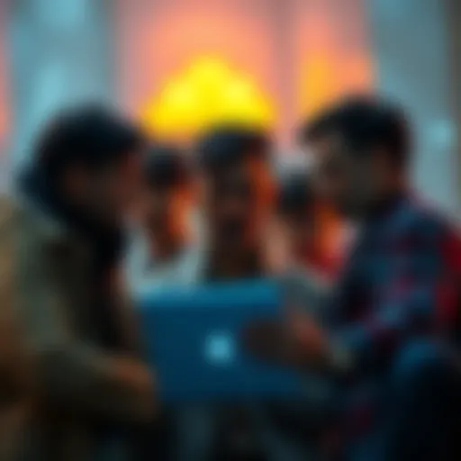 Group of people discussing the authenticity of new Mansi photos online