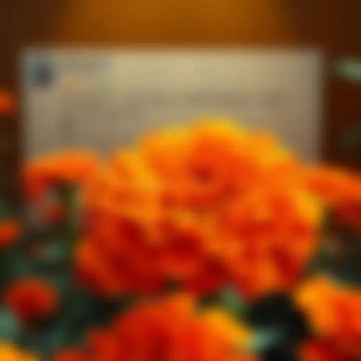 A vibrant marigold flower representing the upcoming release of the full version in 2026, with comments from viewers displayed in the background.