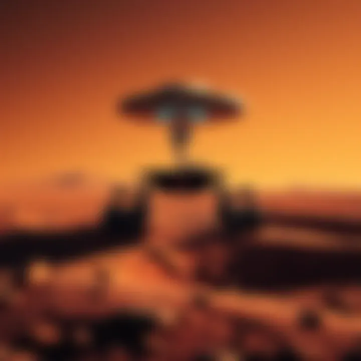 Photo of a possible flying saucer taken by NASA's Curiosity Rover above Gale Crater on Mars