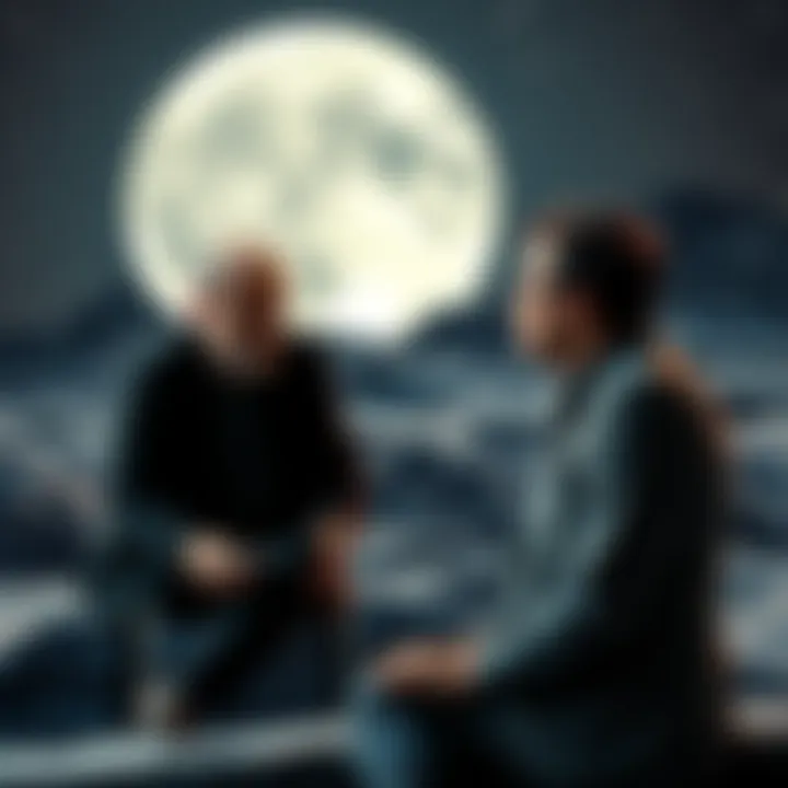 Theoretical physicist Max Derakhsani speaks about potential artificial structures on the moon with Ross Coulthart, showing images of NASA's lunar photos.