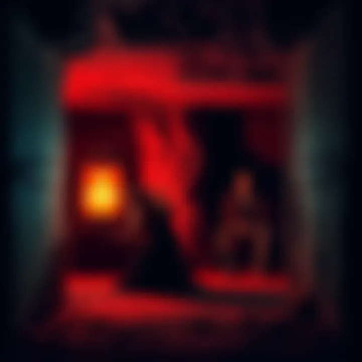 Two mediums in secluded locations performing a simultaneous observation of a paranormal event.