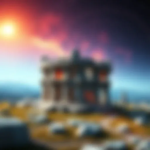 Alignments of ancient megalithic structures with visible geological patterns, illustrating the ECDO Theory and its connection to Earth's history.