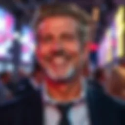 Mel Gibson smiling at a film premiere event, looking confident and well-dressed