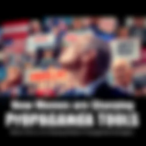 A collage of various memes related to political events, with text overlay revealing their impact on public perception.