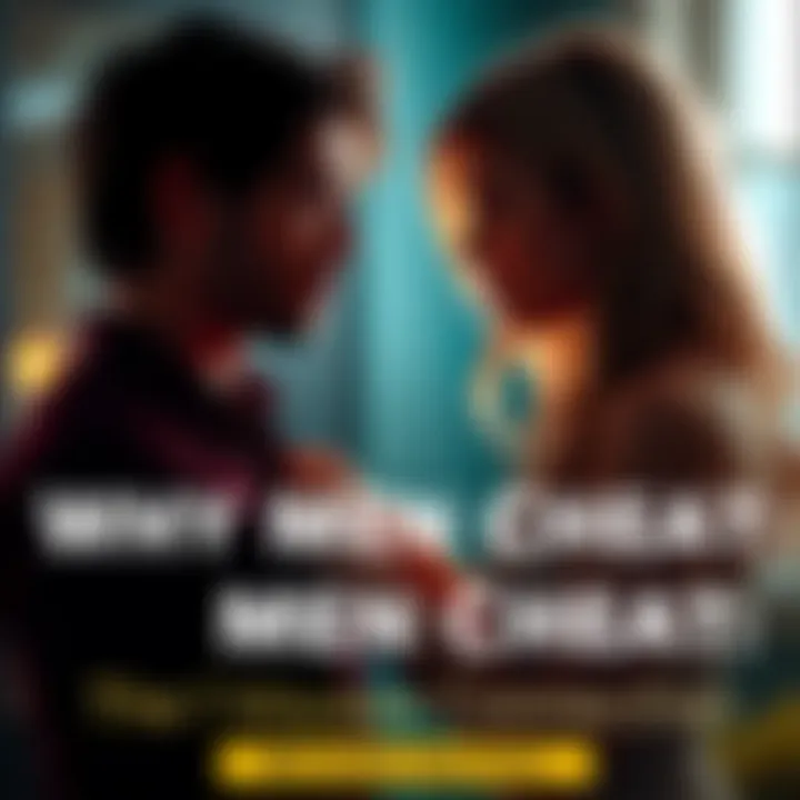 A man and a woman engaged in a deep conversation, representing emotional connections and complexities in relationships.