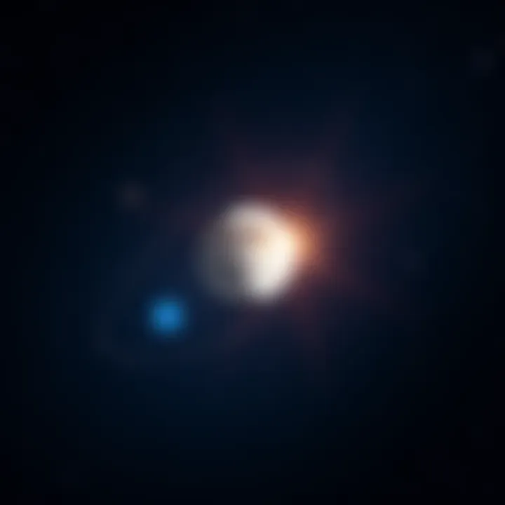 A bright view of Mercury in the night sky with stars in the background, emphasizing its unique astrological traits.