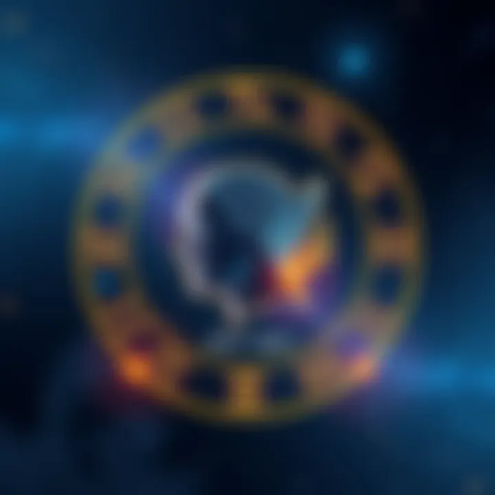 Mercury Sign and Personality An illustration showing zodiac signs with symbols representing Mercury placements, highlighting personality traits and communication styles.