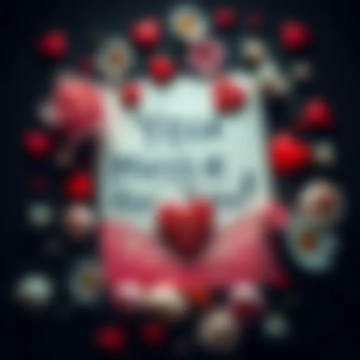 A heartfelt note surrounded by flowers and hearts, showing support and care for Nuke.