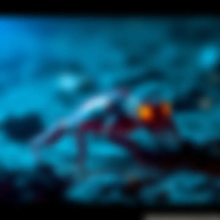 A GIF shows a Mexican cryptid moving slowly on all fours, highlighting its unique crawling behavior