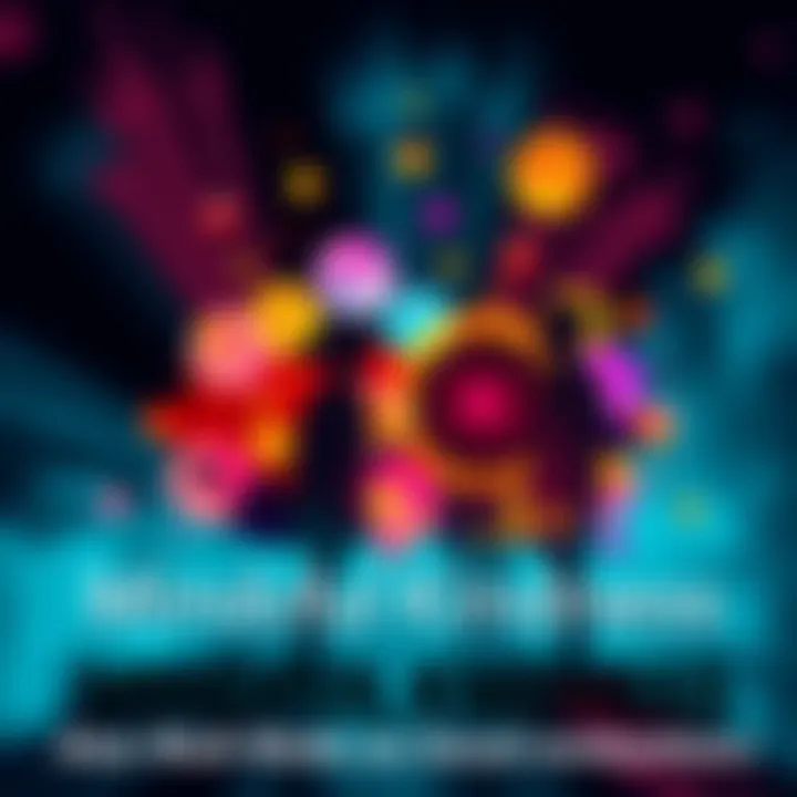 An abstract representation of empathy and understanding, featuring silhouettes of diverse individuals engaged in a thoughtful conversation, surrounded by vibrant colors symbolizing connection and respect.