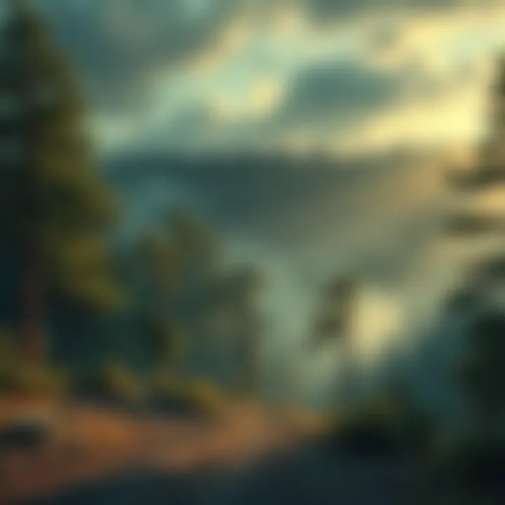 Missing Engineer and General A landscape view of Angeles National Forest with a focus on a secluded area, hinting at a mystery involving a missing NASA engineer and a major general.