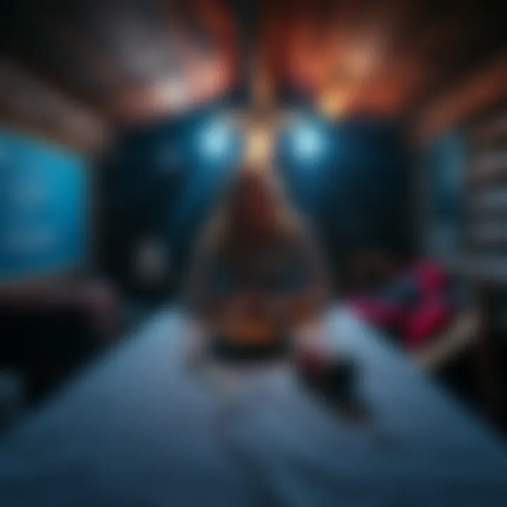 A cabin in Alaska with signs of an unfinished meal, suggesting the sudden disappearance of two children.