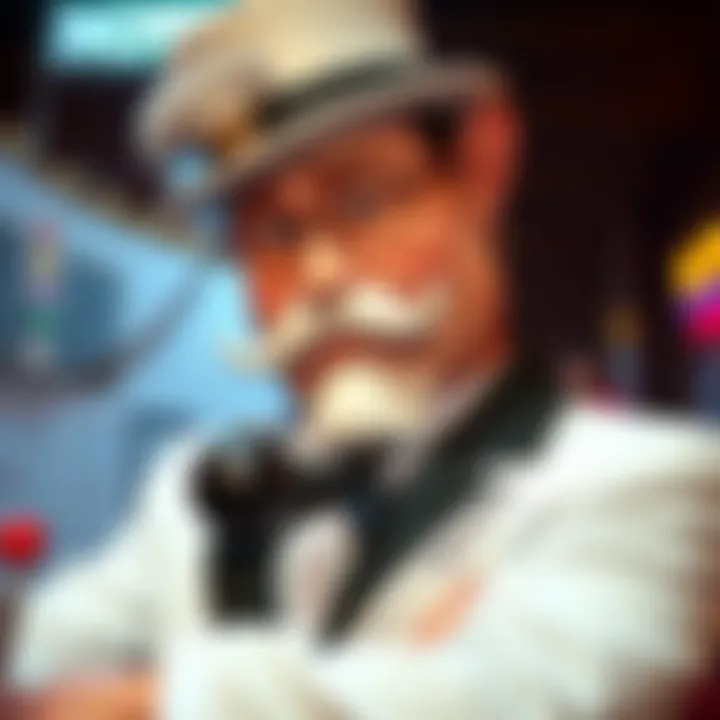 A humorous portrayal of the Monopoly Guy from Ace Ventura: When Nature Calls, highlighting character discrepancies and comedic elements.