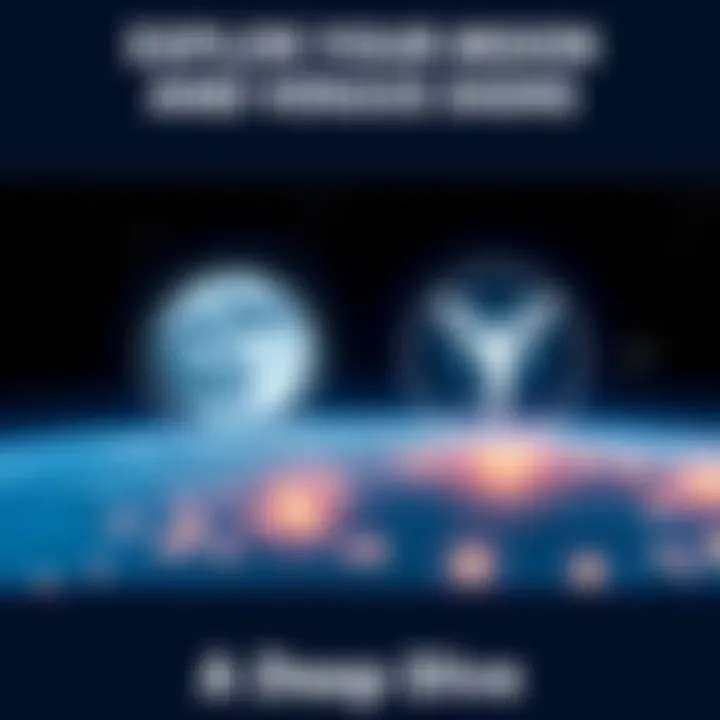 A graphic showing symbols for moon and Venus signs with a starry background, inviting viewers to reflect on their inner selves and emotions.