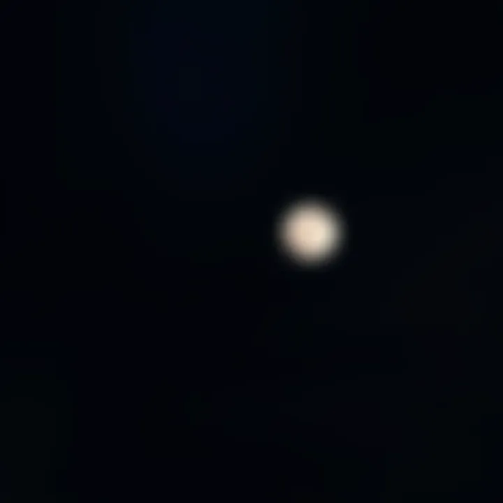 A bright moon hangs in a dark sky, symbolizing feelings of cynicism and isolation.