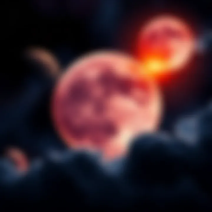 A deep dive into the challenges of various moon signs with celestial imagery