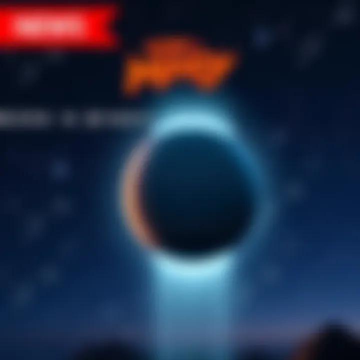 An egg-shaped spaceship similar to Mork's craft in a starry sky with a glowing aura