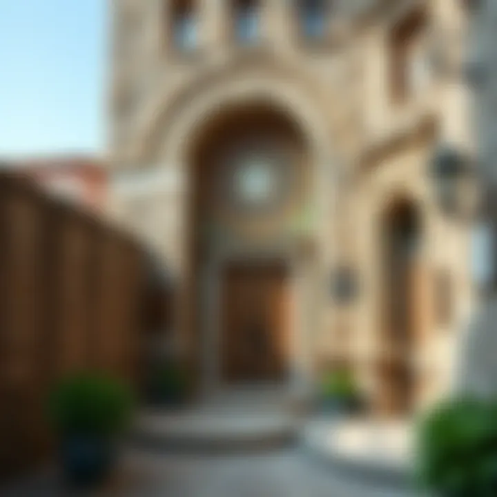 A beautiful mosaic portrait in an ancient setting, inspiring a sense of peace and connection.