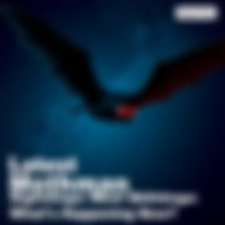 A dark figure resembling Mothman with glowing red eyes flying against a night sky filled with stars