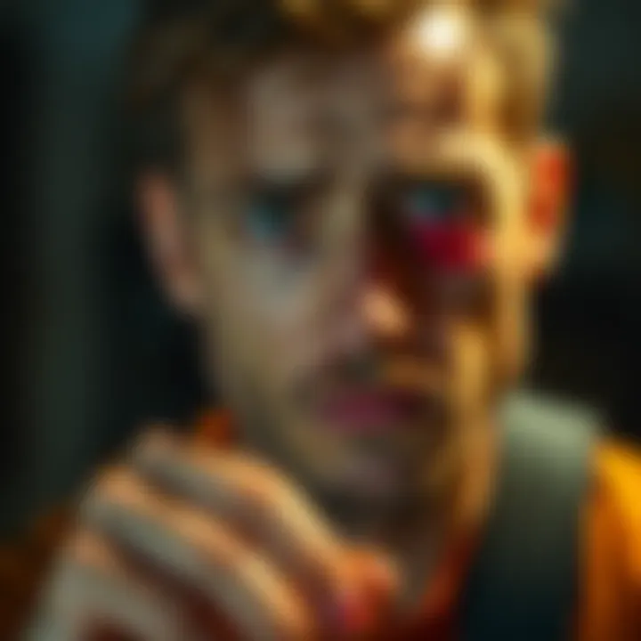 MrBallen looks worried, showing a noticeable red spot on his skin in a recent video. Fans are expressing concern for his health.