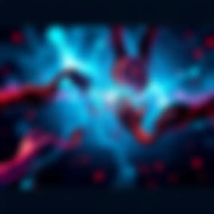 An abstract representation of multiple realities intersecting, illustrating the concept of dreams and dissociation.