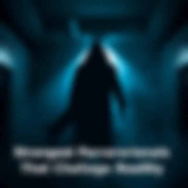 A shadowy figure in a dark room, with an eerie atmosphere and faint light illuminating the surroundings.