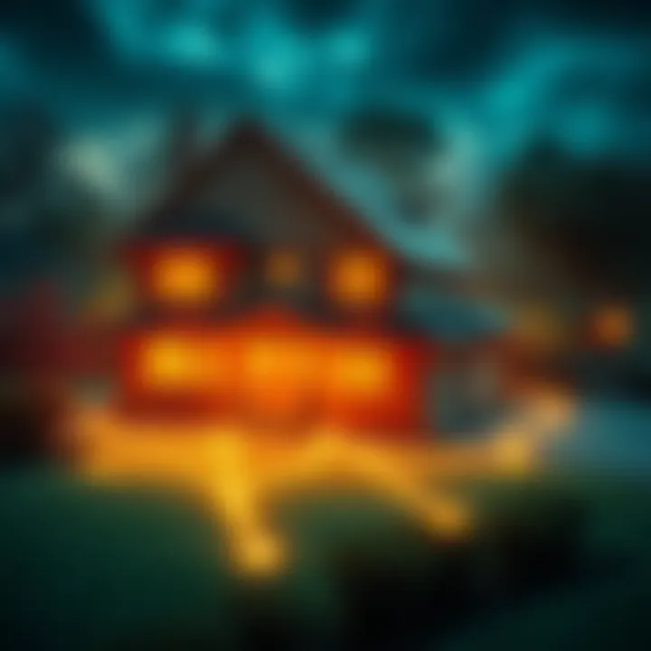 A family home showing strange movements on a map, leaving the family unsettled.