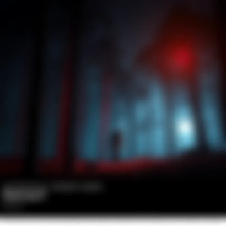 A night scene featuring a mysterious figure in a forest, evoking tales of werewolves and cryptids.