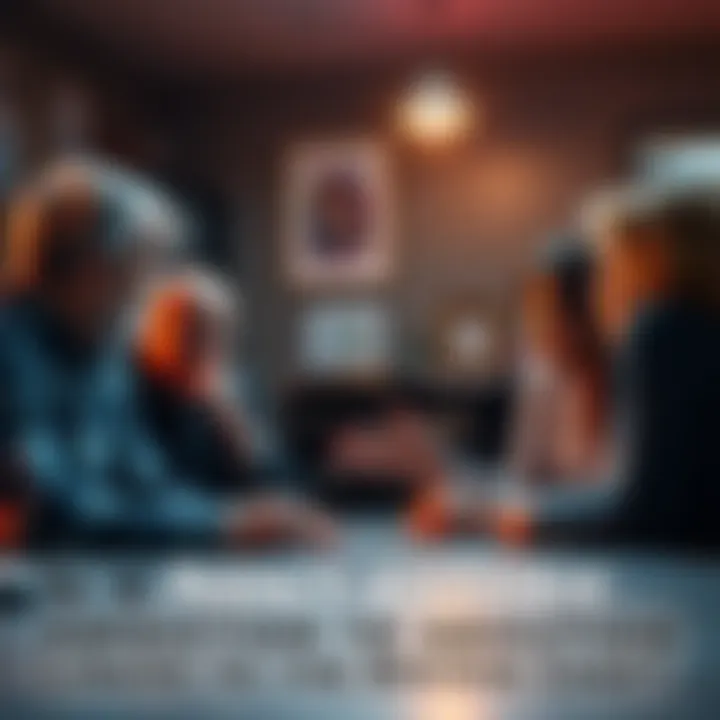 A concerned family discussing Nancy Guthrie's abduction and its possible ties to the Epstein case