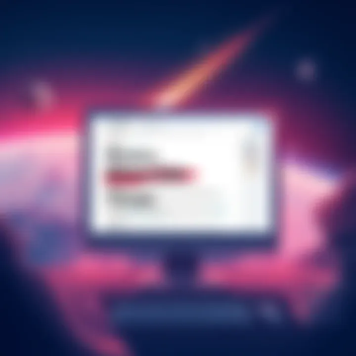 NASA Database Change Illustration of a computer screen showing NASA's database being edited, highlighting the removal of information about 3I/Atlas, with a view of a meteor in the background.