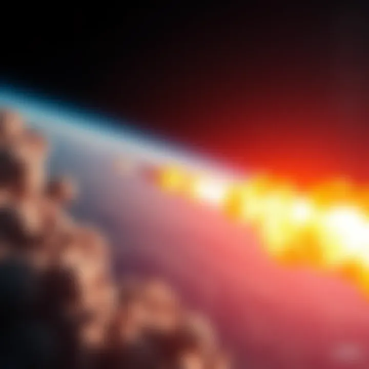 NASA live stream cut Fire seen shooting off spacecraft during NASA live stream before suspension