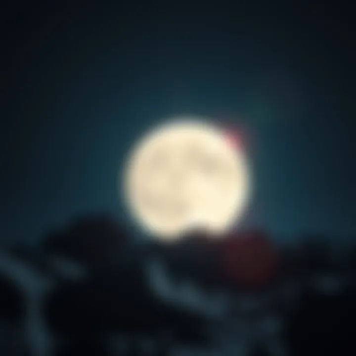 A representation of a moon scene with a focus on NASA's latest controversial image, highlighting concerns over its authenticity.