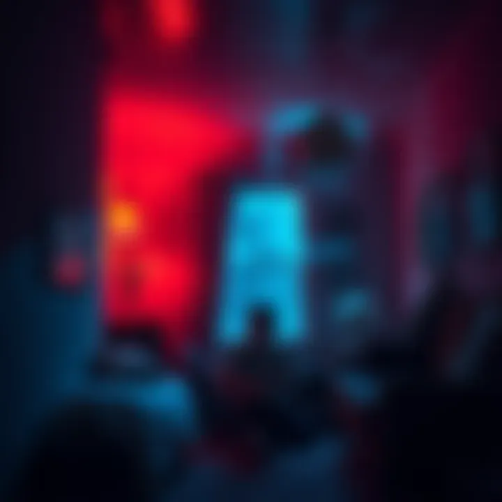 A person feeling uneasy in a small room with visible air movement, suggesting paranormal activity due to negative air pressure.