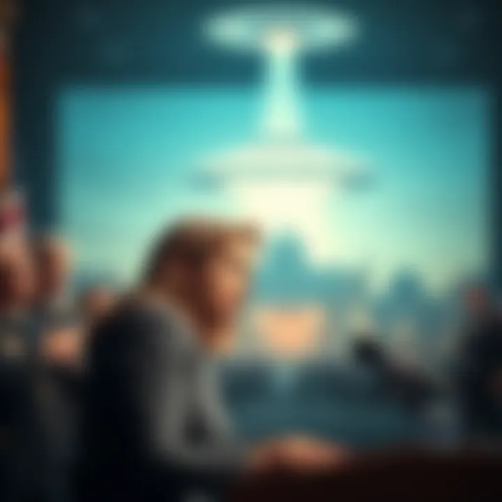 Neil McCasland's wife shares details about his disappearance at a press conference, emphasizing his military background and denying extraterrestrial claims.